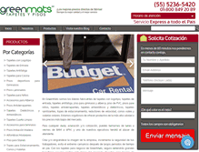 Tablet Screenshot of pisosytapetes.com.mx